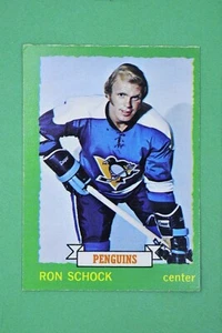 1973-74 O-Pee-Chee #200 Ron Schock (73-74 OPC LIGHT BACK) - Picture 1 of 2
