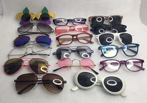 17 Pairs preowned kids Eyeglass & sunglasses various styles Vans Subway - Picture 1 of 10