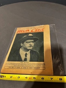 Mon Cine Jean Toulout No 44. (France) 1922 article & cover photo Vintage - Picture 1 of 4