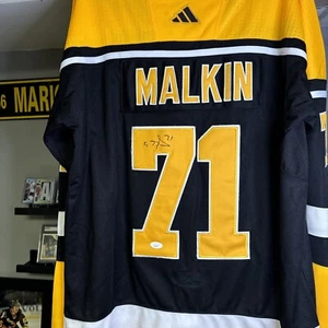 Evgeni Malkin Signed Adidas Reverse Retro Jersey JSA Sz. 54 - Picture 1 of 3