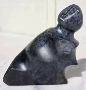 GEORGE ARLUK INUIT SOAPSTONE FIGURAL CARVING SCULPTURE - Picture 1 of 16