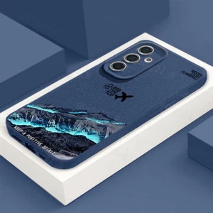 Custodia morbida per Samsung Galaxy S25 Ultra S24 S23 S22 A16 A56 A15 A55 aereo - Foto 1 di 17
