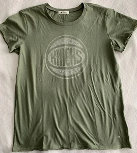 MAGLIA NY KNICKS DONNA GRANDE 47 MARCA MSG NBA BASKET VINTAGE LOGO VERDE - Foto 1 di 4