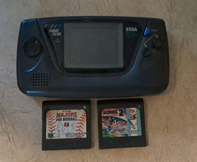 SEGA Game Gear  Handheld RETRO  Color Console  Games RARE  - Image 1 of 4