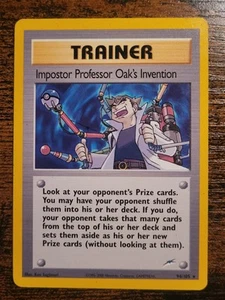 Impostor Professor Oak's Invention 94/105 Neo Destiny-Unlimited LP  - Picture 1 of 6