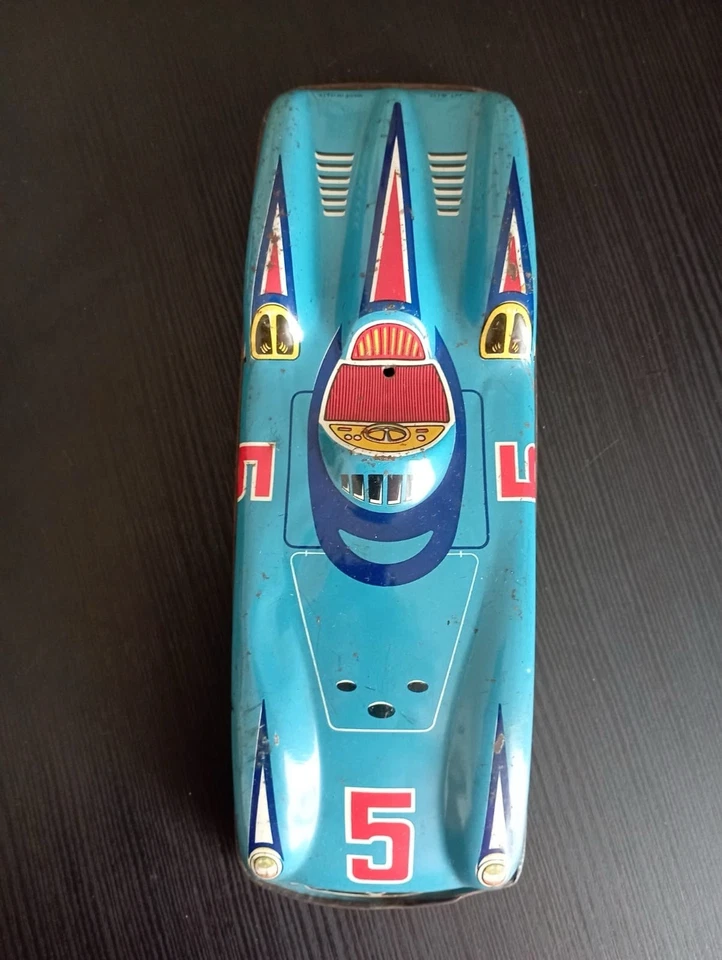 Modellino auto vintage latta Belloni Bell anni 40 50 Mercedes scala 1/18 - Immagine 1 di 1