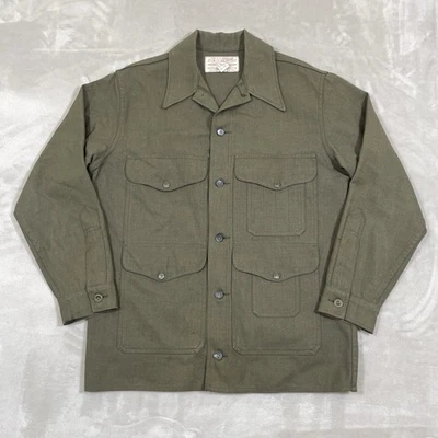 Filson Forestry Cloth Cruiser Jacket Lot 16 Mens XL 42 (24x31) Wool VTG 70s - Image 1 of 4