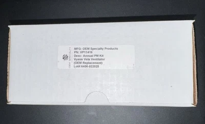 VP11416 NUEVO KIT ANUAL PM PARA VENTILADOR VIERIE VELA MFR: OEM Productos especializados Foto 1 de 4
