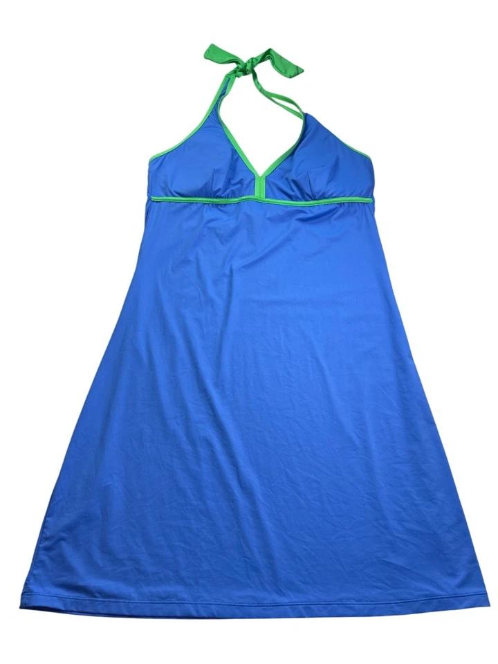 Tommy Bahama Mujer Island Cays Bloque de Color Halter Spa Vestido de Encubrimiento XL Nuevo Foto 1 de 4