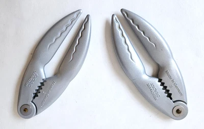 Westmark Cracky Aluminum Crab Lobster Shellfish Nut Cracker Claw Pair Of 2 - Image 1 of 4