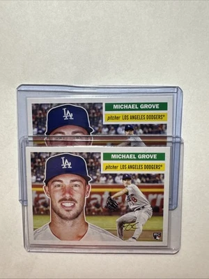 2023 Topps Archives - 1956 Topps Michael Grove #46 (RC) - Image 1 of 4