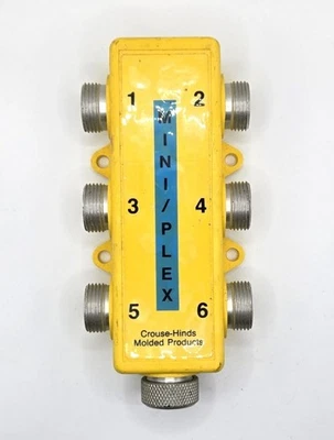 Crouse Hinds Mini-Plex Interconnect Distribution System MP6FA000 - Image 1 of 4