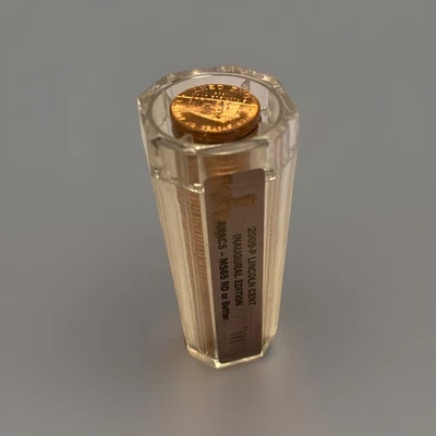 2009-P Lincoln Cent INAUGURAL EDITION ANACS - MS65 RD or Better - Image 1 of 4