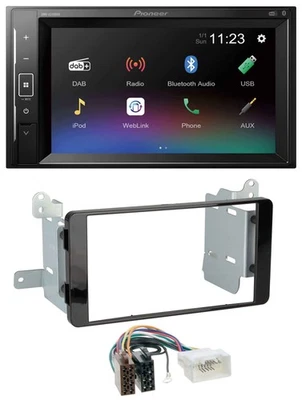 Pioneer DAB MP3 2DIN Bluetooth USB Autoradio für Fiat Fullback Mitsubishi L200 a - Bild 1 von 4