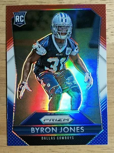2015 Panini Prizm Prizms Rosso Bianco e Blu #208 Byron Jones - Foto 1 di 2