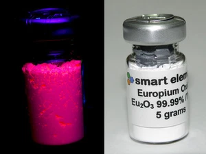 Europium Oxid Europium(III)-Oxid 99,99% - 5 Gramm - Bild 1 von 1