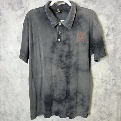 Von Zipper Polo Shirt Mens Large L Short Sleeve Collared Y2K USA - image 1 of 4