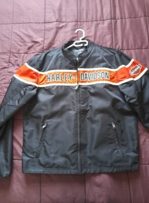 Blouson nylon coupe vent Harley-davidson génération Large - Photo 1/3