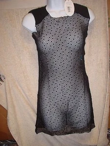 Le Mystere 2304 transparentes Cover Up UK XSmall/US XSmall schwarz neu ohne Etikett - Bild 1 von 1