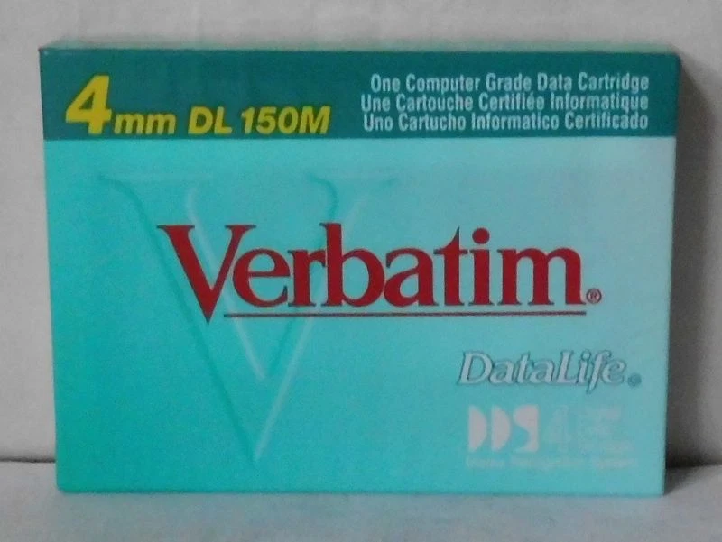 Verbatim DDS 4  4mm DL150M Data Cartridge Datenkassette neu & OVP - Bild 1 von 1