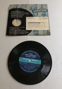 1960s Readers Digest FREE AUDITION RECORD - Great Band Era Flexible Vinyl Record - Bild 1 von 7