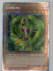 Krebons (Platinum Secret Rare) RA03-EN201 Quarter Century Bonanza 1st Edition - Picture 1 of 2