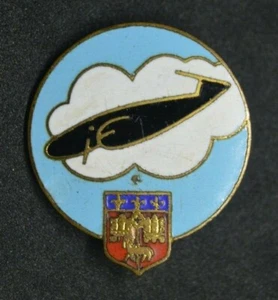 Centre d'Instruction des Equipages Transport französische Luftwaffe Emaille Abzeichen Drago - Bild 1 von 3
