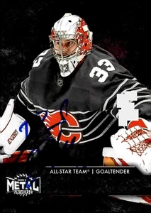 David Rittich - Signed 2020-21 NHL Metal Universe All-Star Team Card #194 - Picture 1 of 2