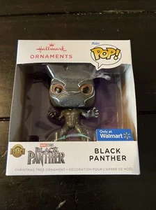 NEW! 2022 Hallmark Funko Pop! Christmas Ornament - Marvel Legacy BLACK PANTHER - Picture 1 of 7