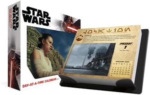 Disney's Star Wars Day-at-a-time Calendar 2021 NEW - Picture 1 of 5