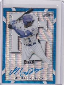 Michael Gupton 2021 Leaf Perfect Game Plate & Proof Autos 1/1 - Picture 1 of 2