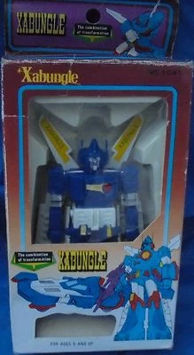 Xabungle Plastic Robot With Box No 1041 The Combination Of Transformation Taiwan - Image 1 of 4