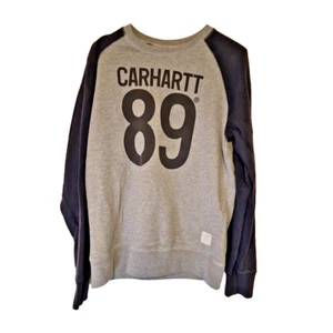 Sudadera Carhartt Hombre 89 StanfordnLogo Gris/Negro Talla Pequeña - Imagen 1 de 7