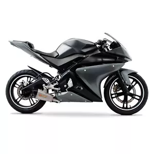 Carena completa verniciata set 21 pezzi per Yamaha YZF-R125 08-13 grigio/nero - Foto 1 di 12