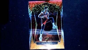 Panini Select #180 Deni Avdija 2020-21 rojo blanco naranja brillante - Imagen 1 de 2