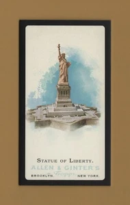 Flagship 2006 Topps Allen & Ginter Mini Black Border #350 Statue Of Liberty - Picture 1 of 1