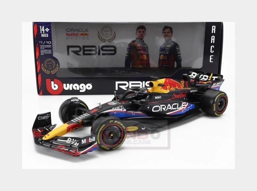 1:18 BURAGO Red Bull F1 Rb19 #1 Winner Usa Gp 2023 Verstappen BU18003-V-AUSTIN - Immagine 1 di 2