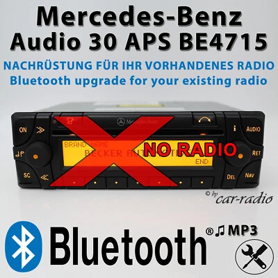 Bluetooth Nachrüstung Umbau für Mercedes Audio 30 APS BE4715 Modernisierung BT - Bild 1 von 4