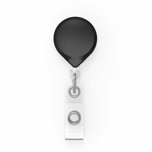 KEY BAK Mini Bak Black Retractable Key Chain Belt Clip USA KEYBAK 90cm 36" - Picture 1 of 1