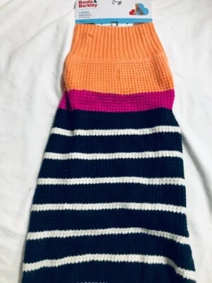 Dog and Cat Colorblock Sweater Size L Boots & Barkley Pet Sweater Brand New! - Image 1 of 4