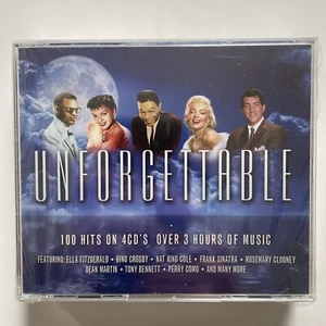 UNFORGETTABLE /100 HITS ON (CD BOX SET) Soul R&B Jazz Blues Oldies Compact Vers. - Picture 1 of 4