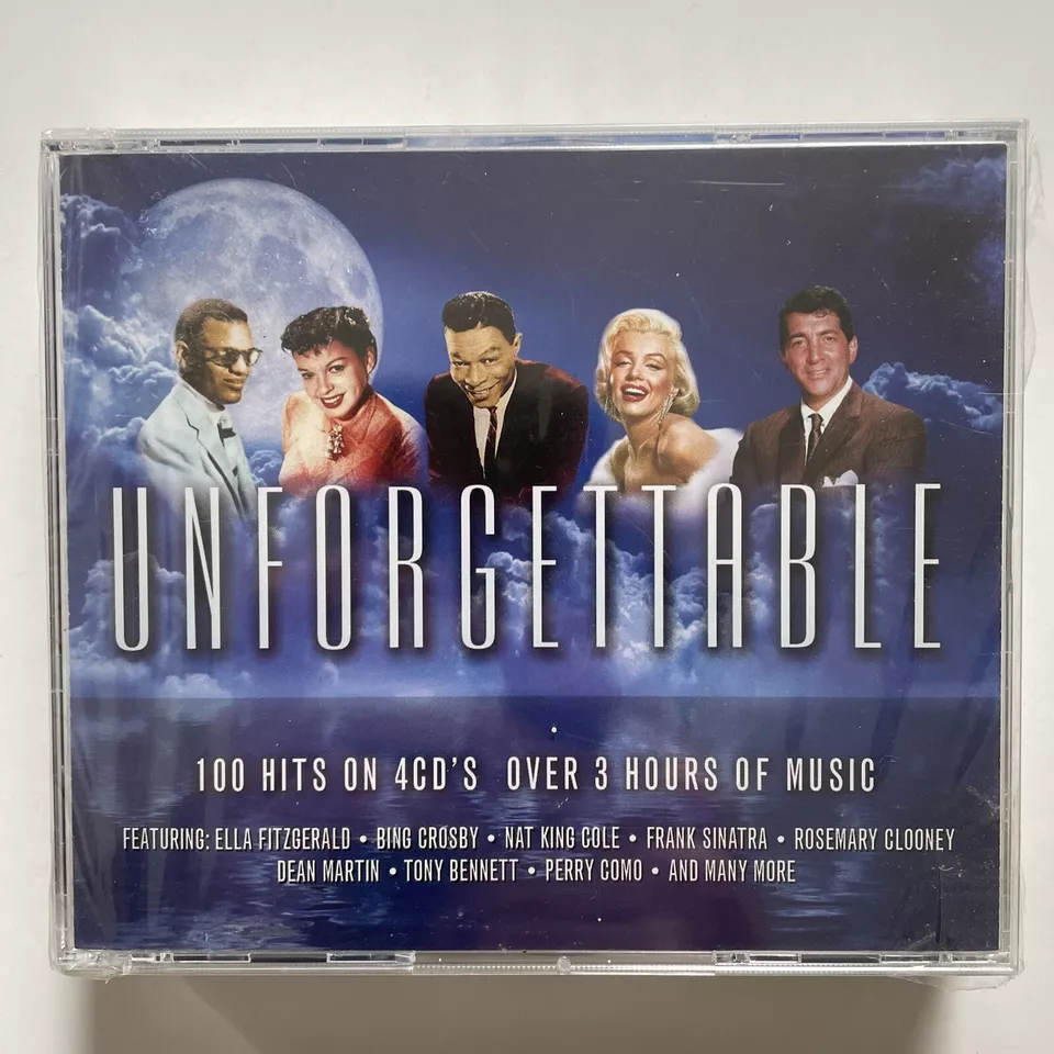 Unforgettable Hits - 4 CD of 1950s 1960s Music Songs BRAND