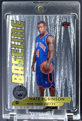 ( /10 Gold ) Nate Robinson 2005-06 Topps First Row RC Baseline Rookie Knicks - Image 1 of 3