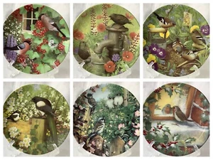Coalport Garden Visitors - for Danbury Mint - Choice of 6 Plates - Picture 1 of 23