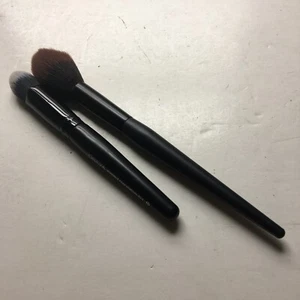 2 Pcs: ZOREYA  Black Makeup Brush Pointed Foundation Brush-874 D & Sonia Kashuk - Picture 1 of 5