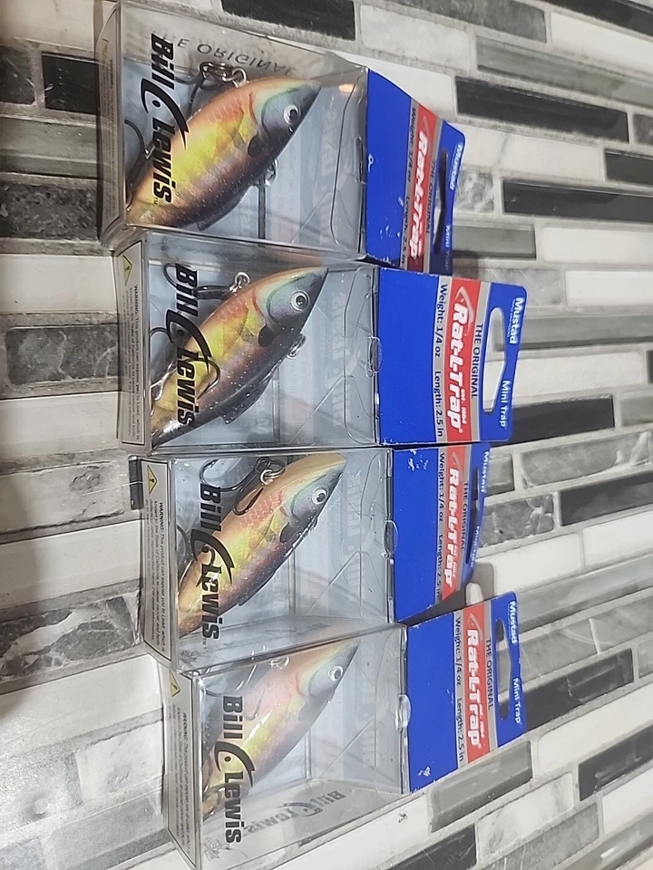 Bill Lewis Rat-L-Trap MT253 Sunrise Perch Lipless Crankbait Lure