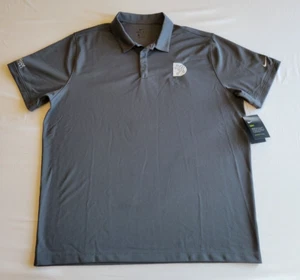 Nike Men's Dri-Fit Gray Polo "Digital Root Solutions" - Size XXL - NWT - Picture 1 of 14