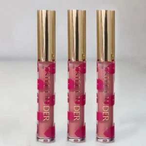 Lot of 3 x Estee Lauder Pure Color Envy Kissable Lip Shine #104 Naked Truth Full - Picture 1 of 3