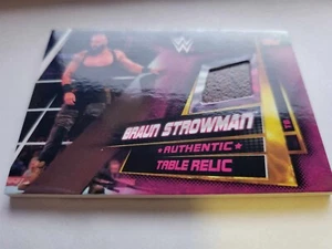Topps WWE Slam Attax Universe 2019 reliquia de mesa Braun Strowman - Imagen 1 de 3