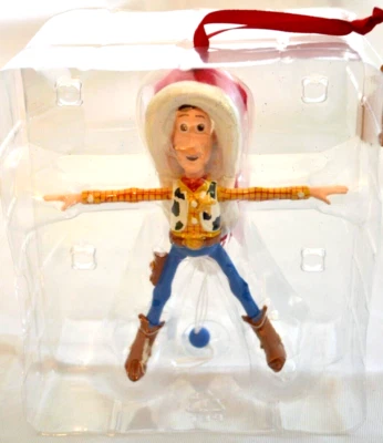 Disney Toy Story Santa Woody Articulado con Sombrero Brillo Adorno de Navidad Foto 1 de 4